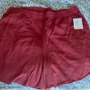 LuLaRoe Women's Burgundy Athletic Shorts